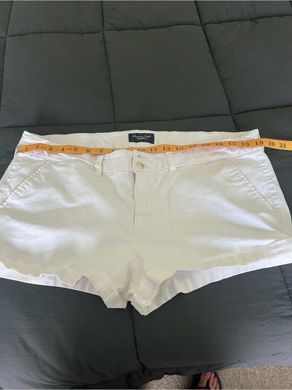 White Women's Cotton Shorts